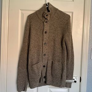 Banana Republic Italian Yarn Cardigan Sweater Mens Large